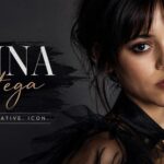 Jenna Ortega age article featuring an elegant editorial portrait